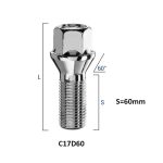 BIMECC ΜΠΟΥΛΟΝΙ (ΑΡΣΕΝΙΚΟ) 14X1.50 Κλειδί 17mm Μήκος 60mm C17D60