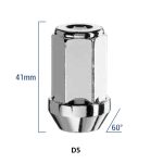 BIMECC ΠΑΞΙΜΑΔΙ (ΘΗΛΥΚΟ) 14X1.50 Κλειδί 19mm Μήκος 40mm Κλειστό D5