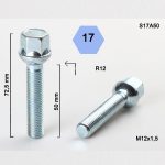 BIMECC ΜΠΟΥΛΟΝΙ (ΑΡΣΕΝΙΚΟ) 12X1.50 Κλειδί 17mm Μήκος 50mm S17A50