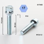 BIMECC ΜΠΟΥΛΟΝΙ (ΑΡΣΕΝΙΚΟ) 12X1.50 Κλειδί 17mm Μήκος 55mm S17A55