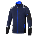 SPARCO TECH FULL ZIP 2025 ΓΚΡΙ/ΠΡΑΣΙΝΟ - Image 3