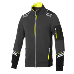 SPARCO TECH FULL ZIP 2025 ΓΚΡΙ/ΠΡΑΣΙΝΟ - Image 7