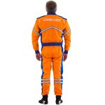 RRS ΦΟΡΜΑ ΜΗΧΑΝΙΚΩΝ RACE OFFICIAL SUIT ΠΟΡΤΟΚΑΛΙ/ΜΠΛΕ - Image 2