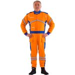 RRS ΦΟΡΜΑ ΜΗΧΑΝΙΚΩΝ RACE OFFICIAL SUIT ΠΟΡΤΟΚΑΛΙ/ΜΠΛΕ - Image 4